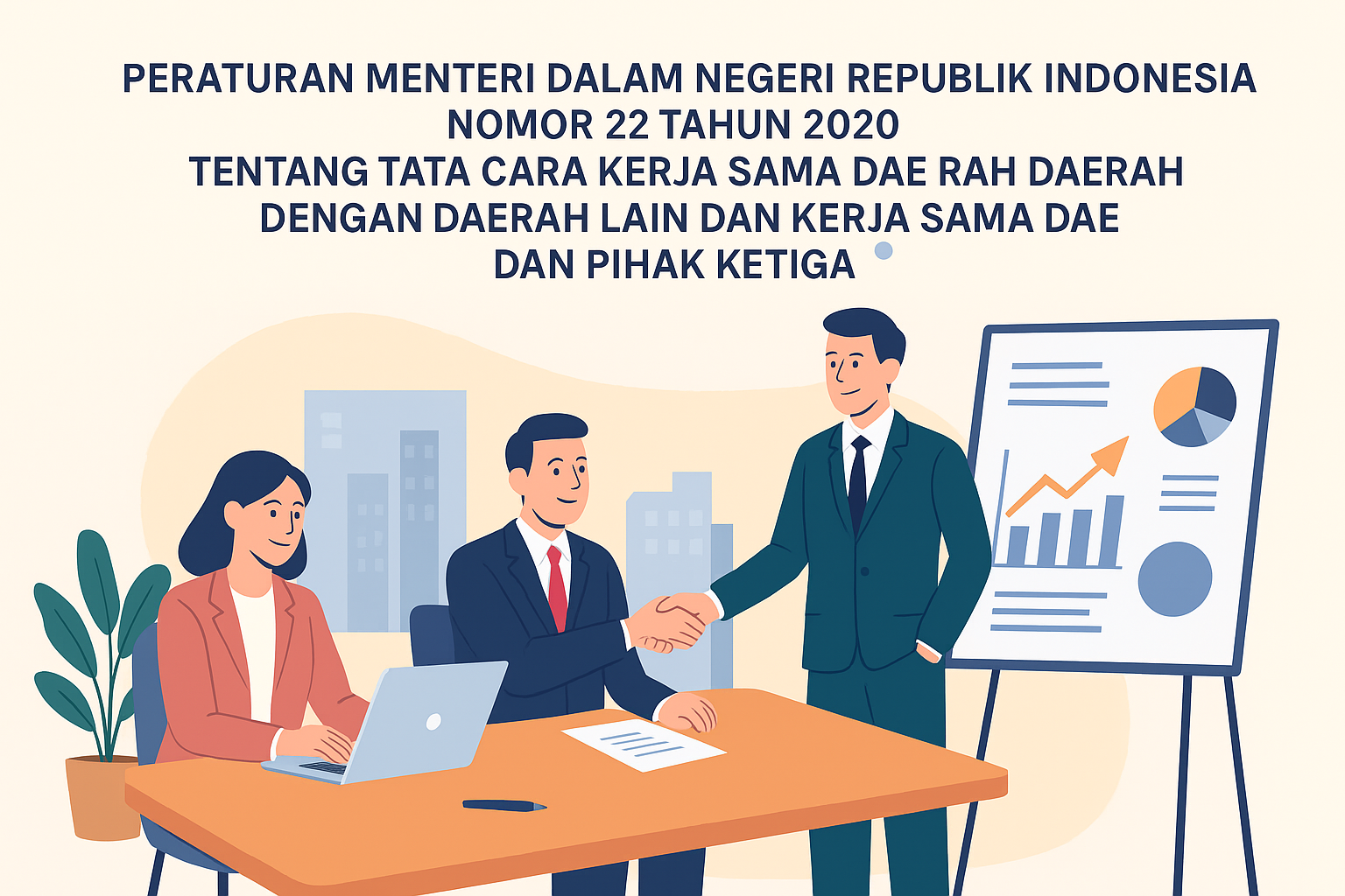 PERMENDAGRI NOMOR 22 TAHUN 2020: PENGUATAN KERJA SAMA DAERAH UNTUK PELAYANAN PUBLIK YANG EFEKTIF